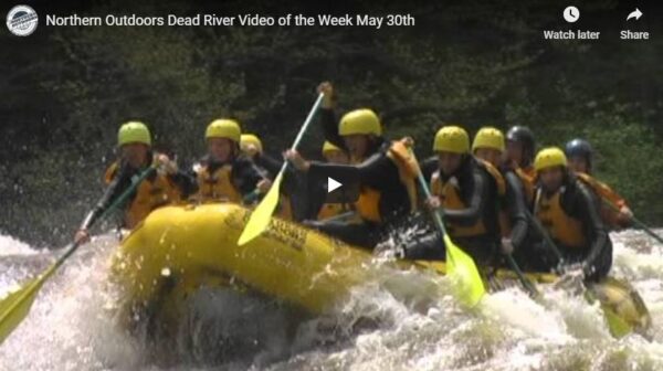 Video rafting dead river