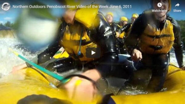 Video Penobscot rafting