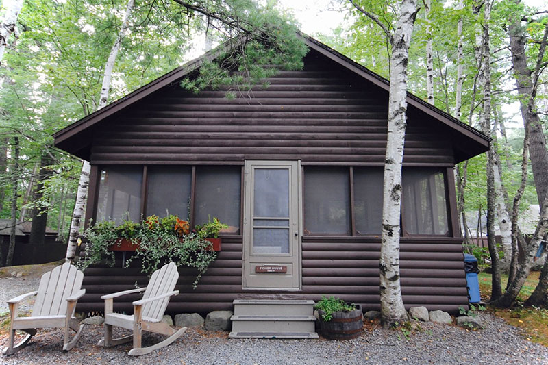 Big Moose Inn Trail side cabin