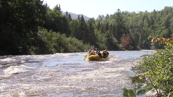 dead river fall rafting - maine northern outdoors