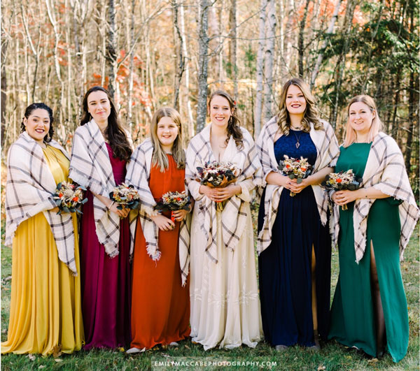 Maccabe-bridesmaids-color-dresses