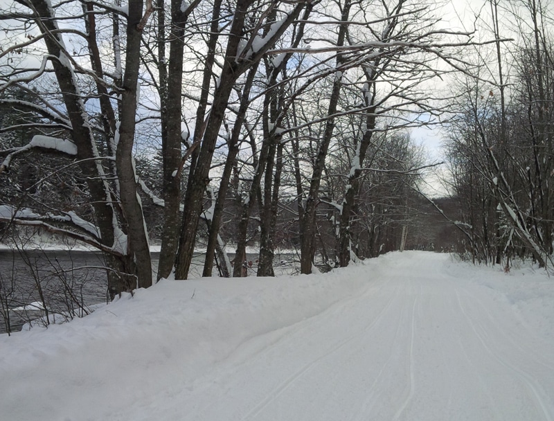 Maine Snowmobile Trail ITS 86 - Dead River