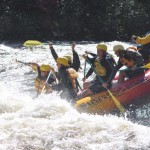 High Adventure Sport Rafts on the Dead River