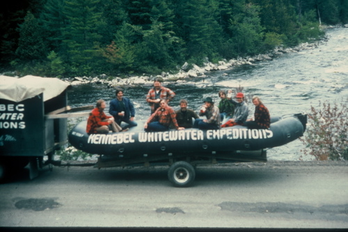 Wool shirts & extreme attitudes: First runs of the Kennebec River 1976