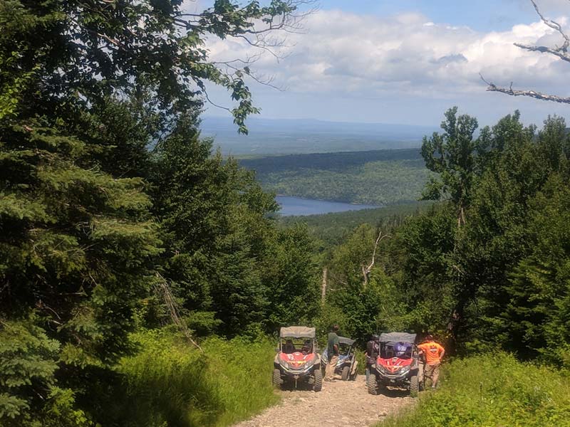 Lake Views from Maine ATV Trails