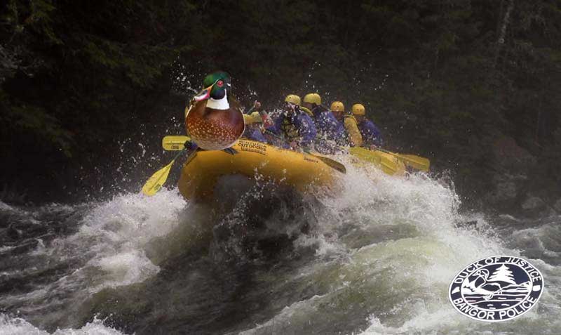 Bangor Maine Duck of Justice Whitewater Rafting