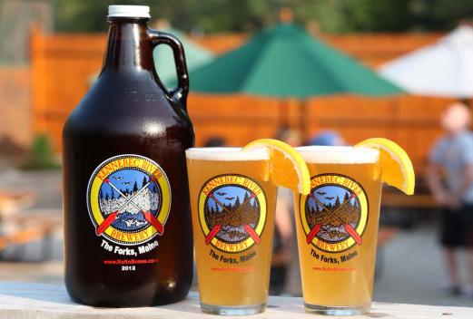 Maine Beer, Kennebec River Brewery, Northern Outdoors