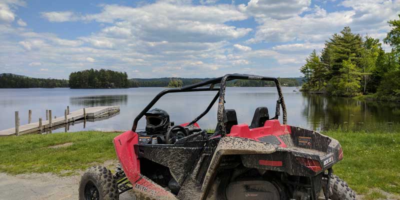 Maine ATV Trails, Moxie Pond