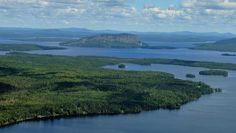 Mount Kineo and Moosehead Lake - family friendly hikes in Maine