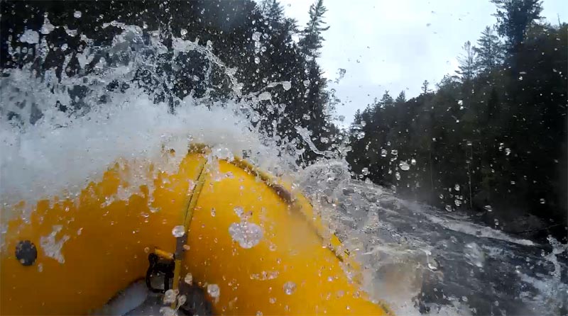 Rafting the Kennebec, Maine Guide Training