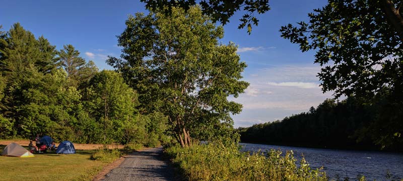 Forks Area Scenic Trail - Kennebec River Campground