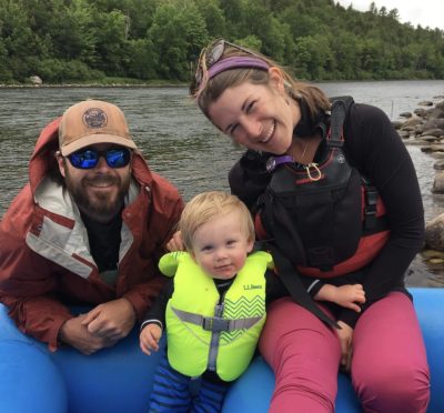 Maine rafting guide Emily Yearwood