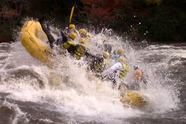 Dead river rafting humpty hit