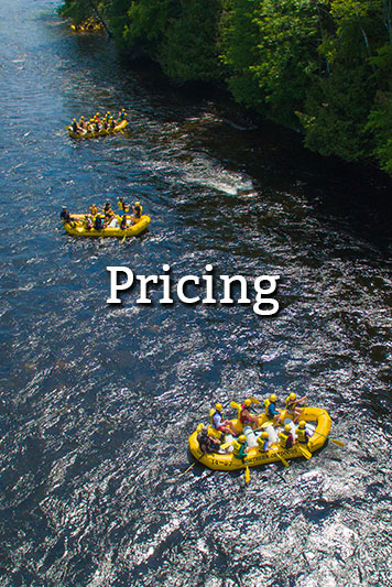 Rafting Pricing