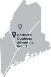 Northern Outdoors Maine Map