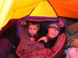 Tent Camping in Maine with Kids