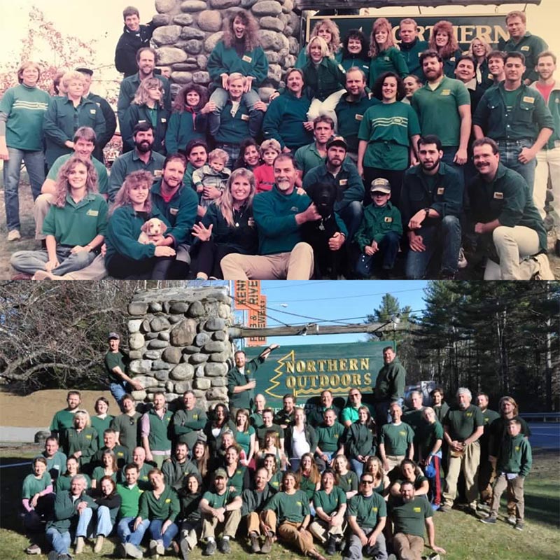 Northern staff 1992 &  2016
