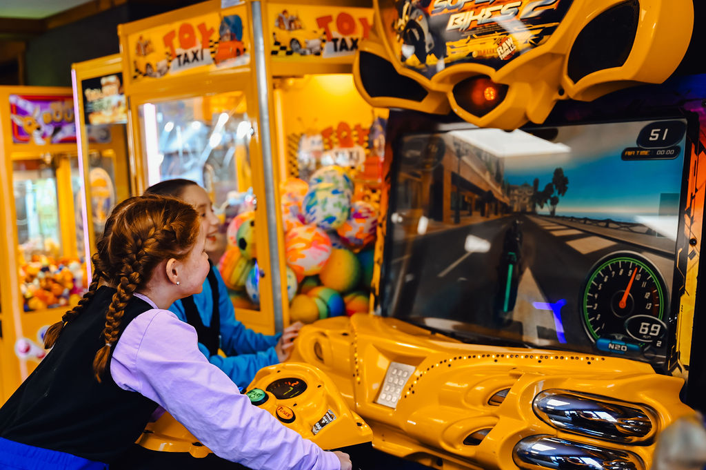 Arcade at Northern Outdoors.