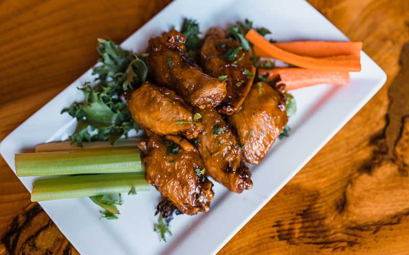 Wings at Kennebec River Brewery