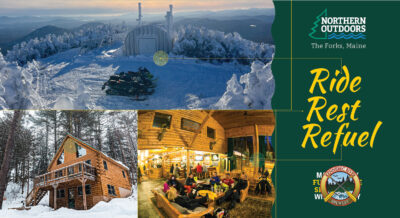 NO Snowmobiling postcard 25-26