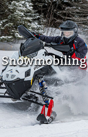 snowmobiling in western maine