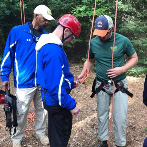 Team building Ropes Course