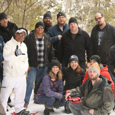 wounded warrior winter hiking