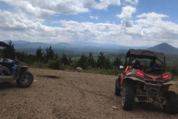 Maine ATV Trails with Mountain Views