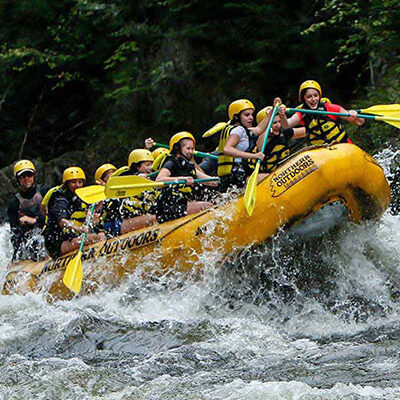 Kennebec family rafting