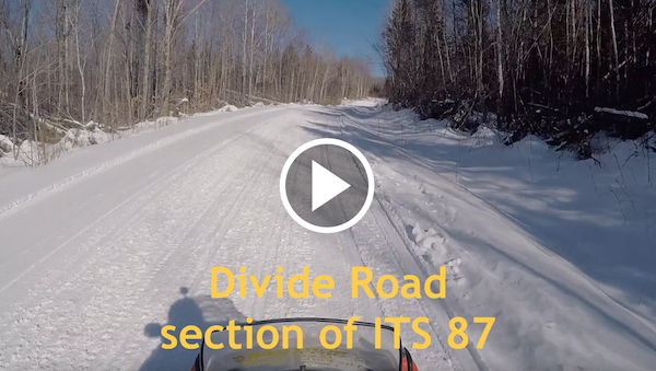 Snowmobile Trail Conditions Video January 2022