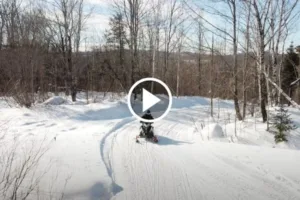 January 2023 Snowmobile Trail Report for The Forks, Maine